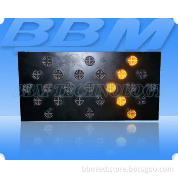 LED Directional Traffic Sign with Remoter (DXP-1100*550*50-25)